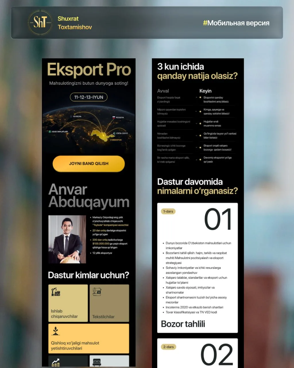 Anvar — Export Pro — 2