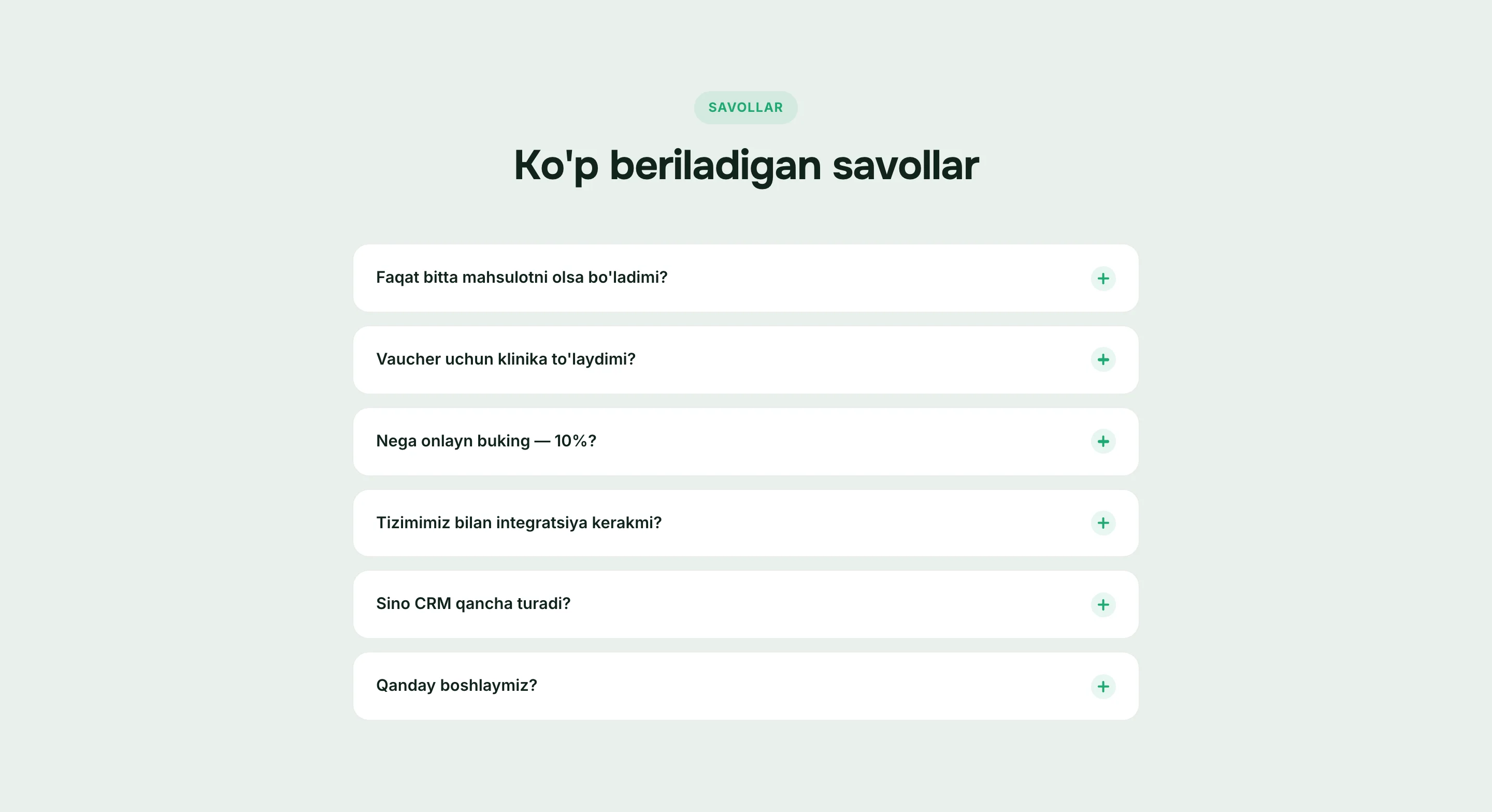 Sino AI uchun tijorat takliflari — 5